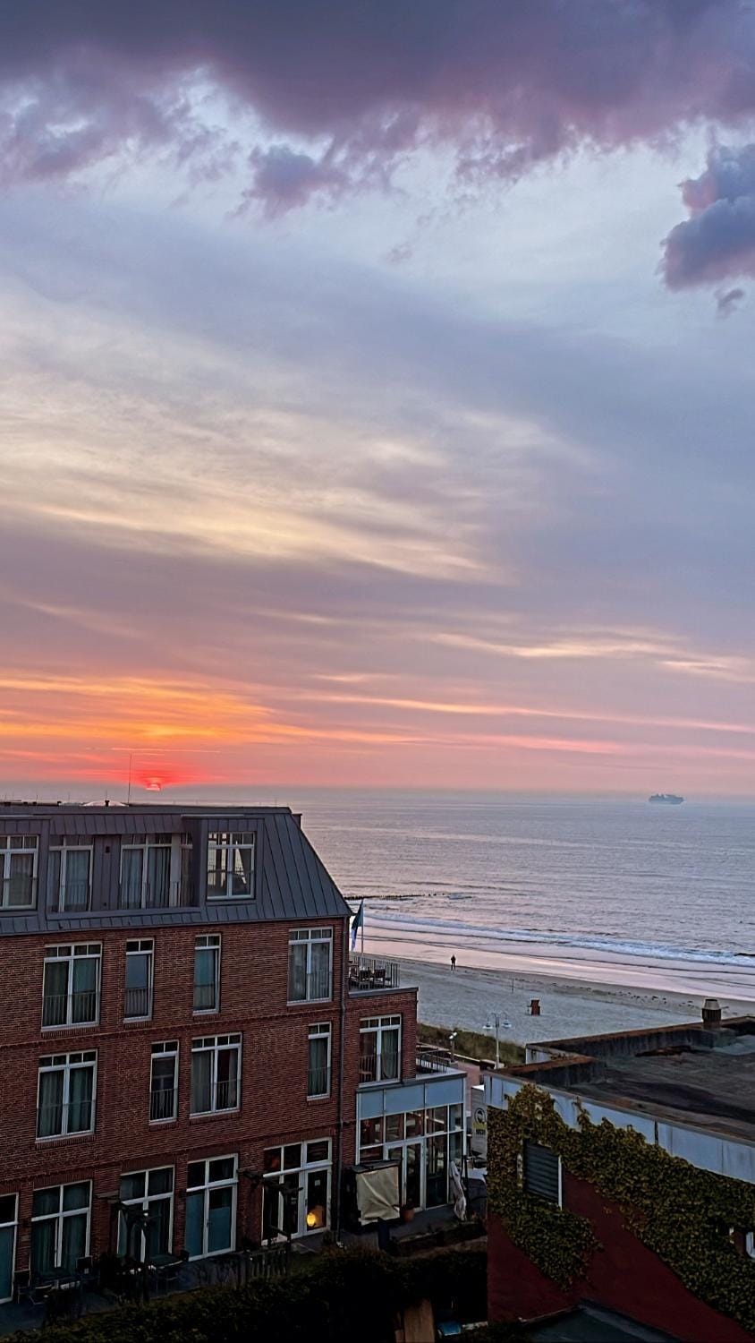 View (from property/room), Beach, Sea view, Sunset