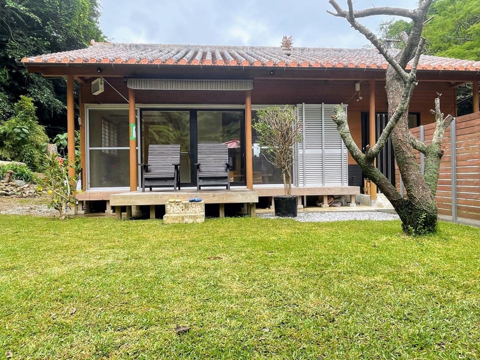 Property building, Natural landscape, Garden, Garden view