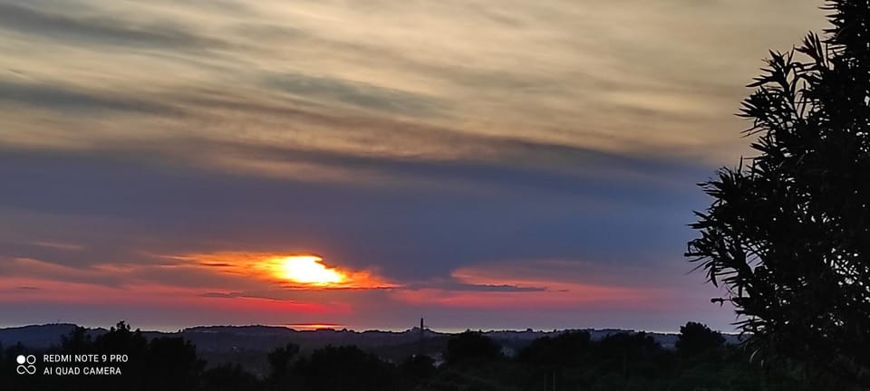 Natural landscape, Sea view, Sunset