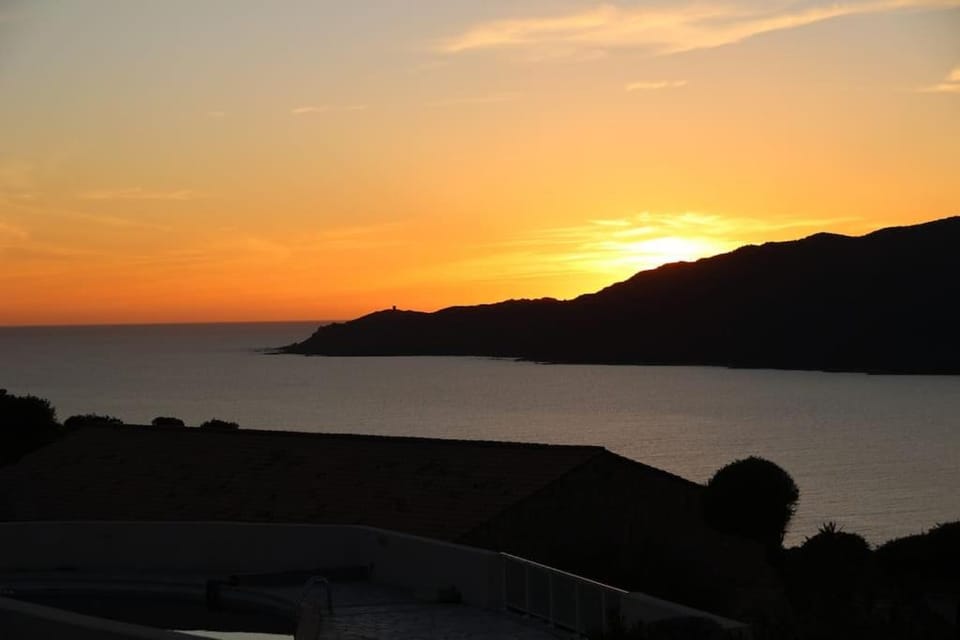 Sea view, Sunset