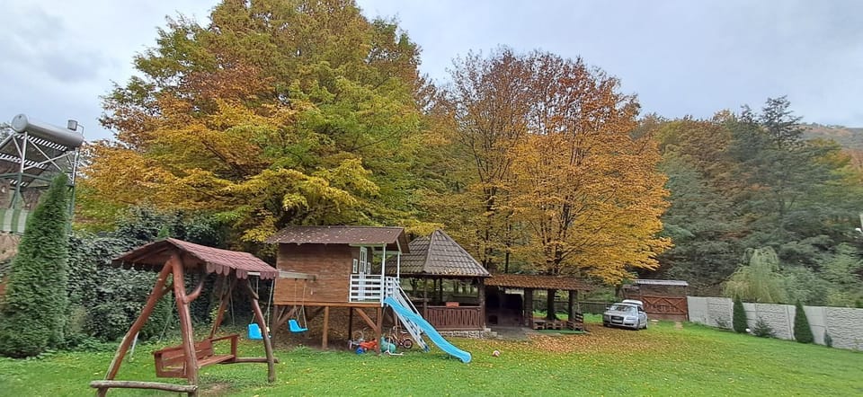 Cabana dintre vai Strungari House in Romania