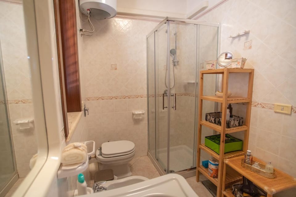 Shower, Toilet, Bathroom, towels