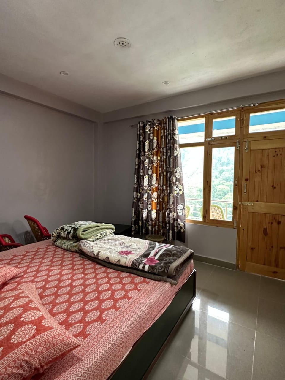 Bed, Photo of the whole room, Bedroom, wardrobe