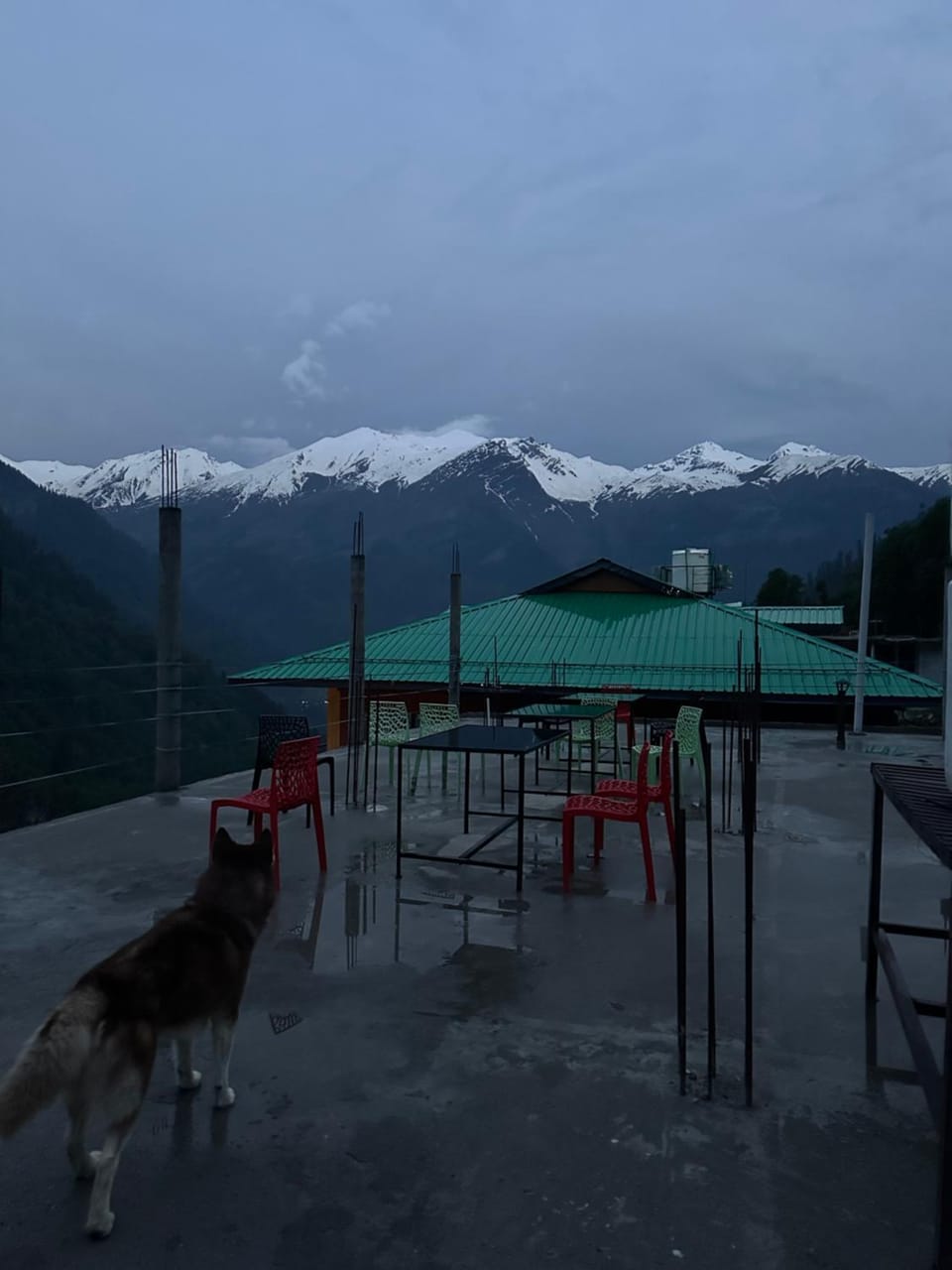 Natural landscape, Balcony/Terrace, Mountain view