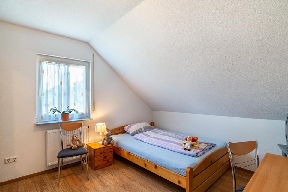 Property building, Living room, Bedroom