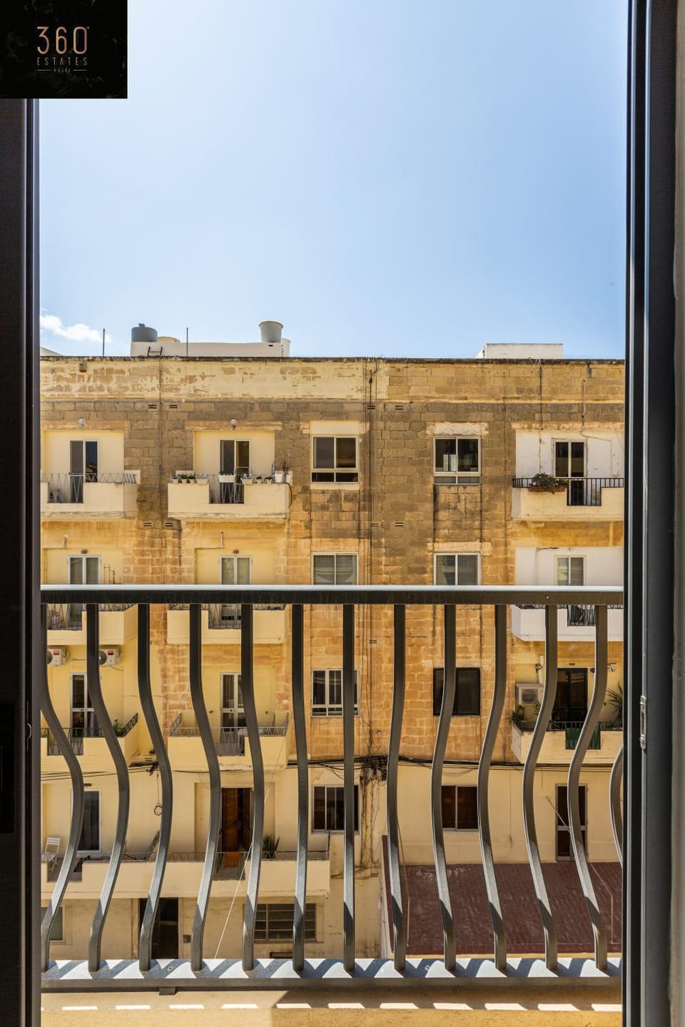 Property building, Day, View (from property/room), Balcony/Terrace, City view