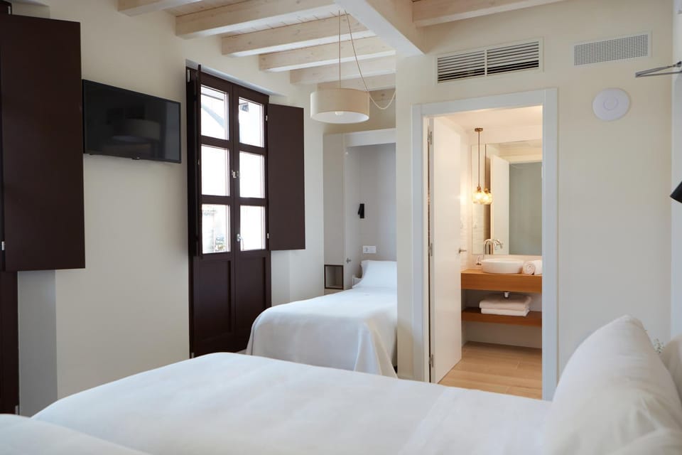 Bed, TV and multimedia, air conditioner