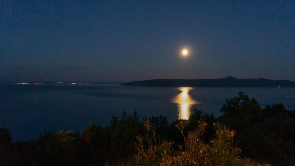 Night, Sea view