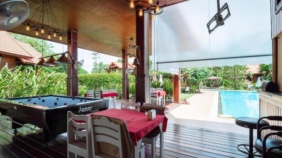 Garden, Pool view