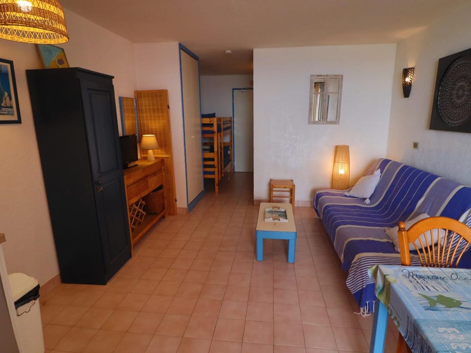 Studio cabine Sète avec terrasse, vue mer et parking - FR-1-472A-284 Cabin in Occitanie