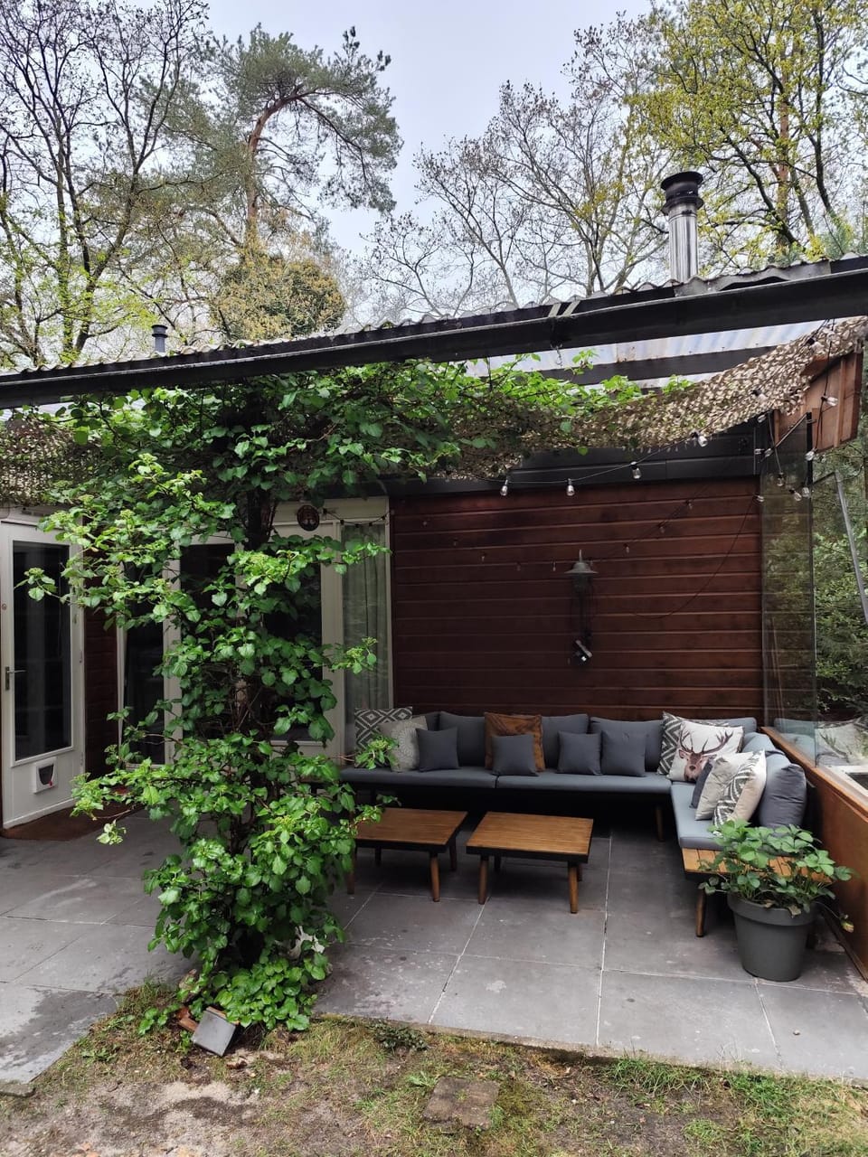 Bungalow in het bos House in Biddinghuizen