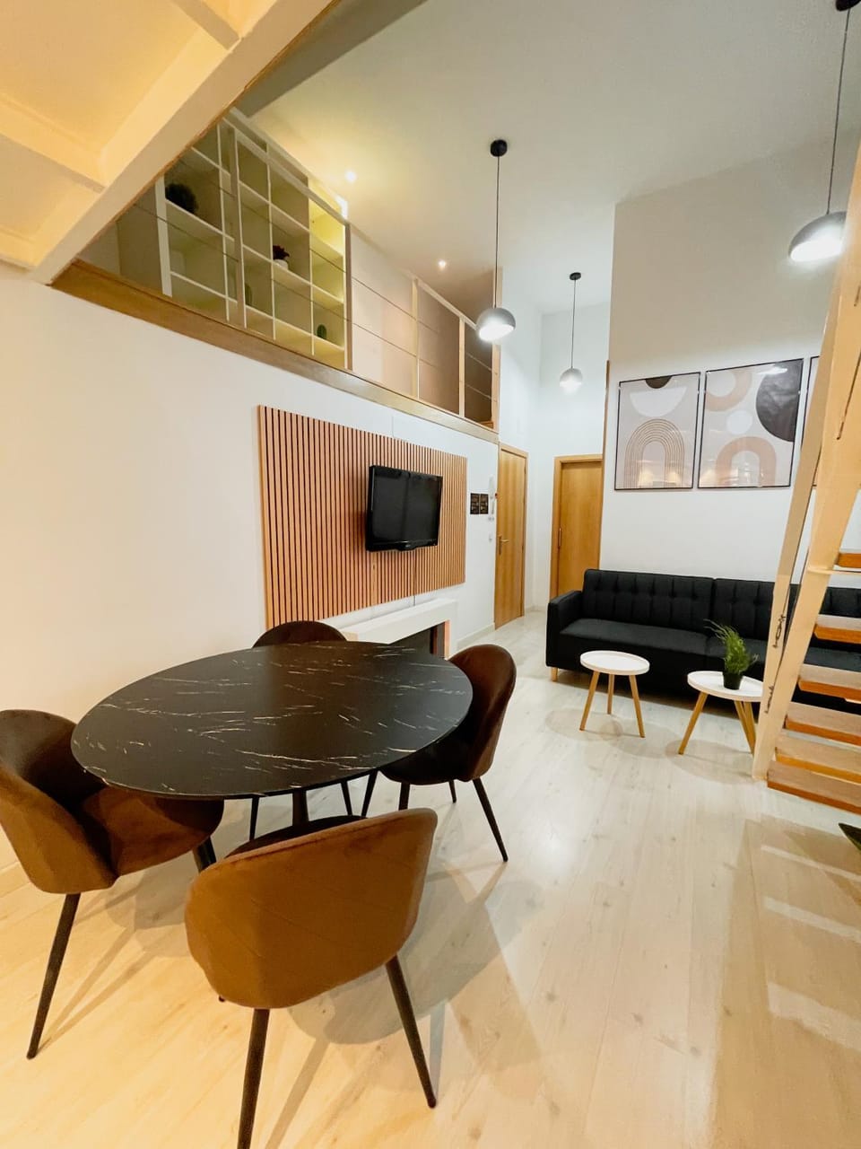 Carretas dúplex interior Apartment in Centro