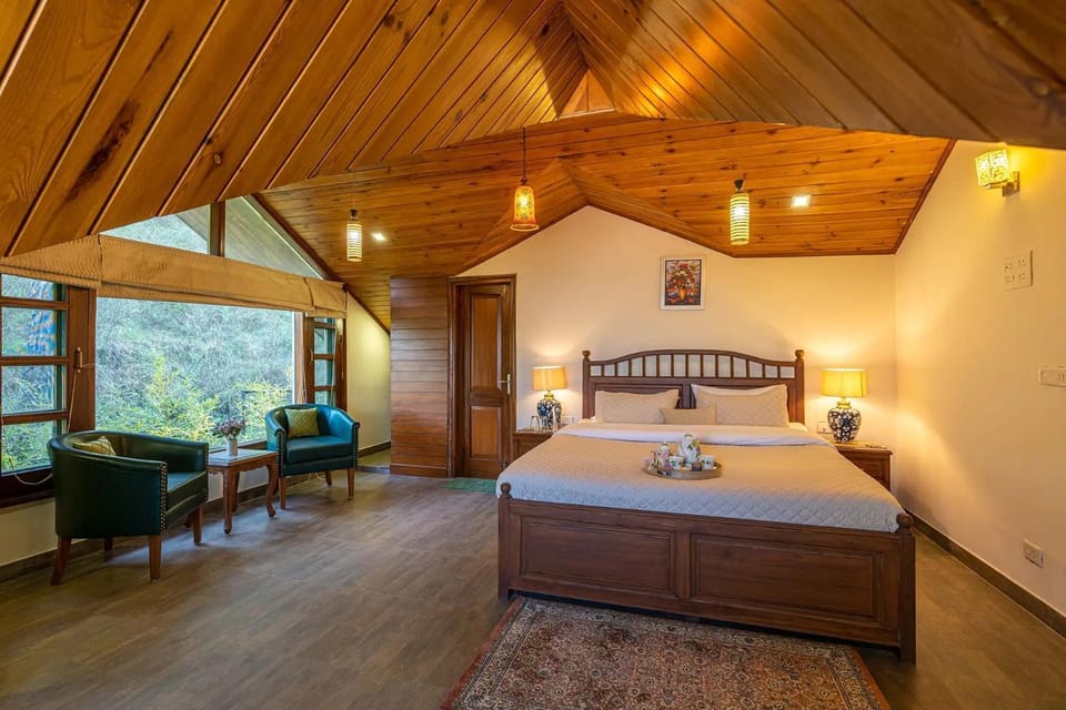Secluded, 5 Bedroom Villa With Open Deck And Scenic Views Villa in Himachal Pradesh