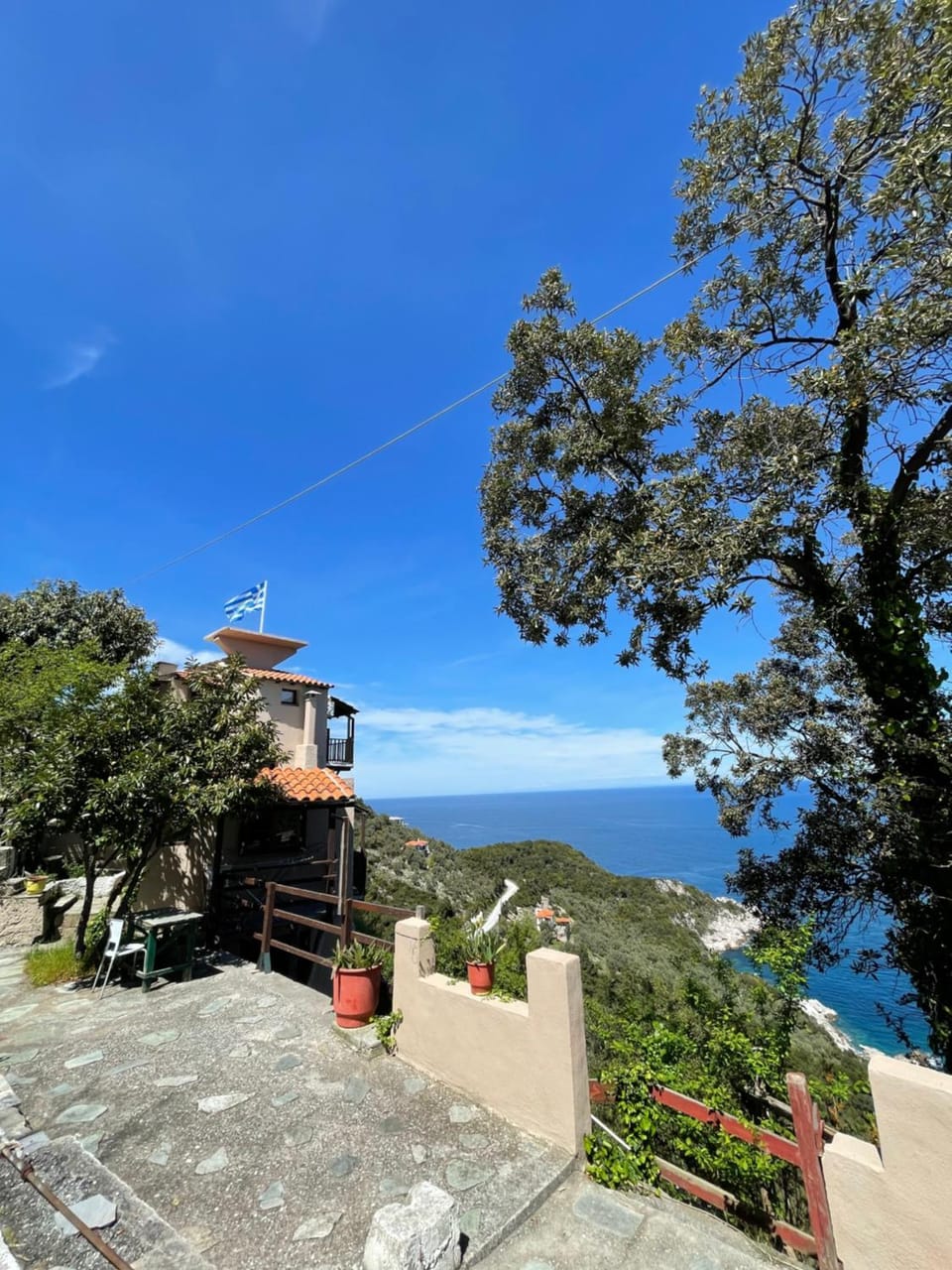 Double studio room in Mylopotamos with beautifull view Apartment in Magnesia Prefecture, Greece