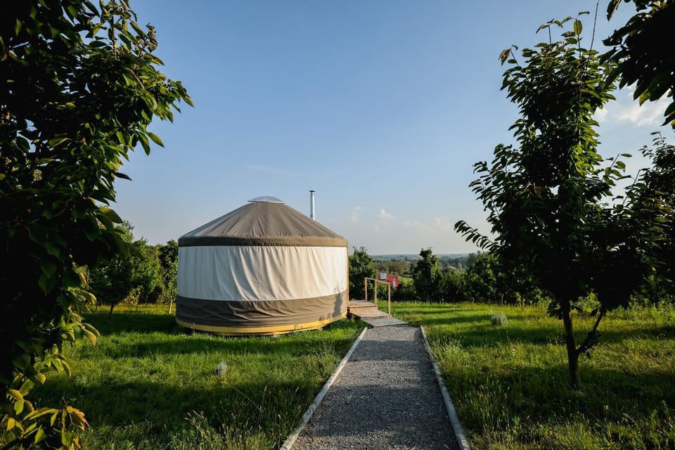 Jurta Rokitek61 Luxury tent in Poland