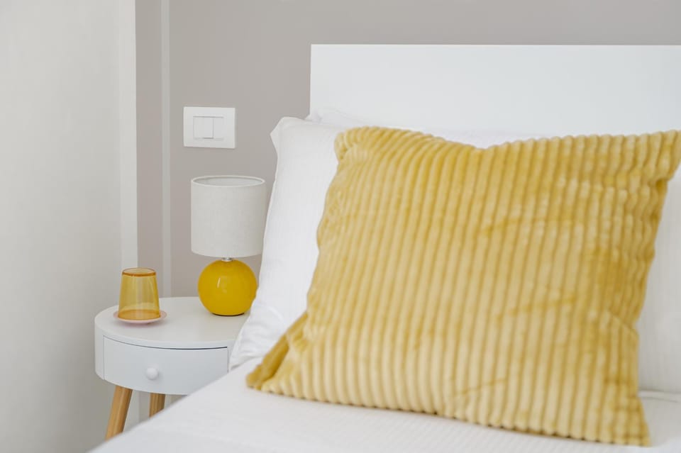 Bed, Decorative detail, Bedroom