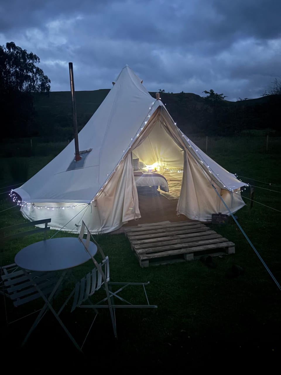 Sheep’s Bit Luxury tent in Edale