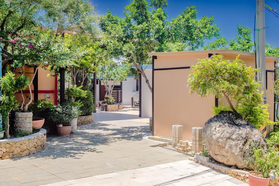 Property building, Garden view