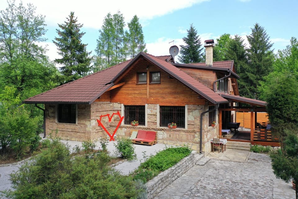 Property building, Spring, Garden view