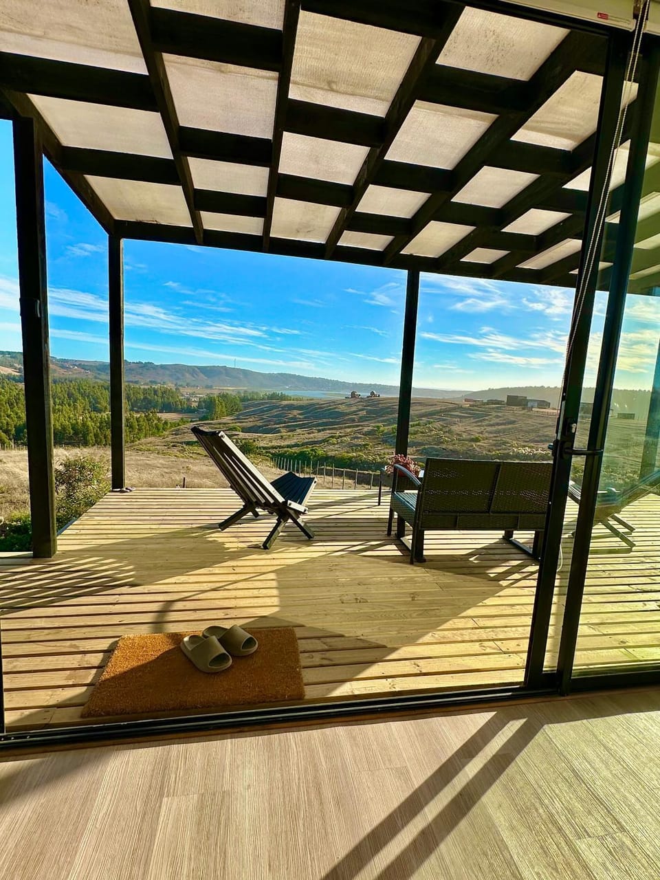 Thenca Lodge - increíble vista panorámica y hottub privado Chalet in O'Higgins, Chile