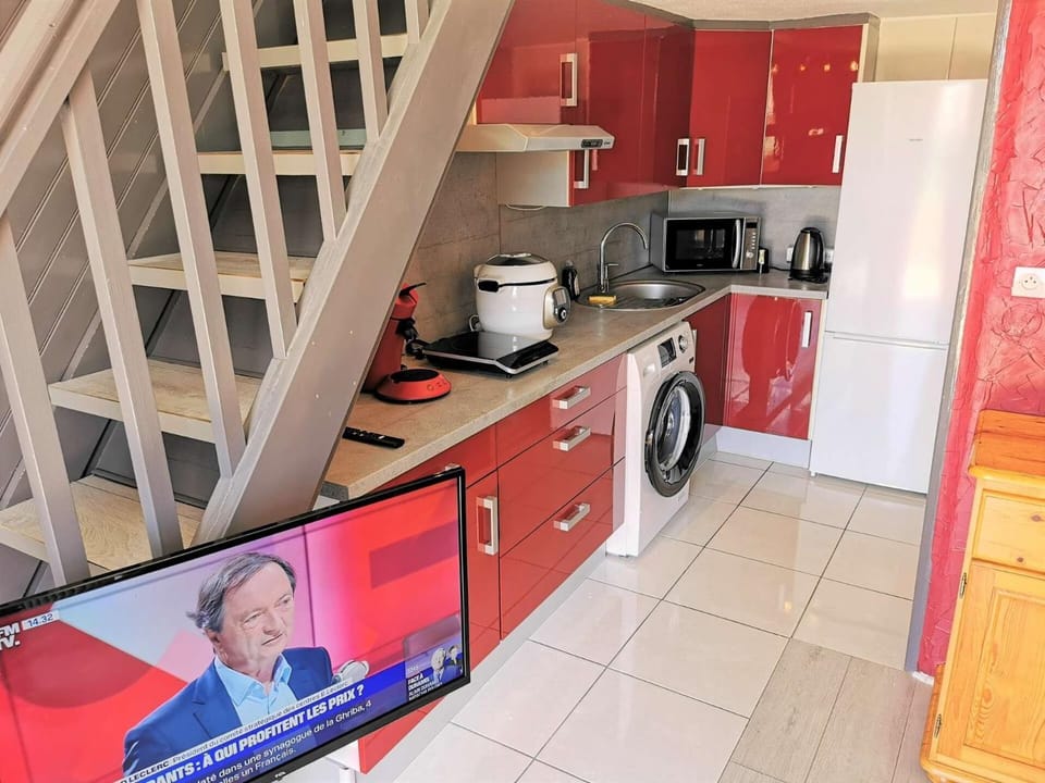 Résidence Grande Bleue - VILLA T1 CAB MEZZ 6 couchages PORT LEUCATE MAE-0624 Villa in Leucate