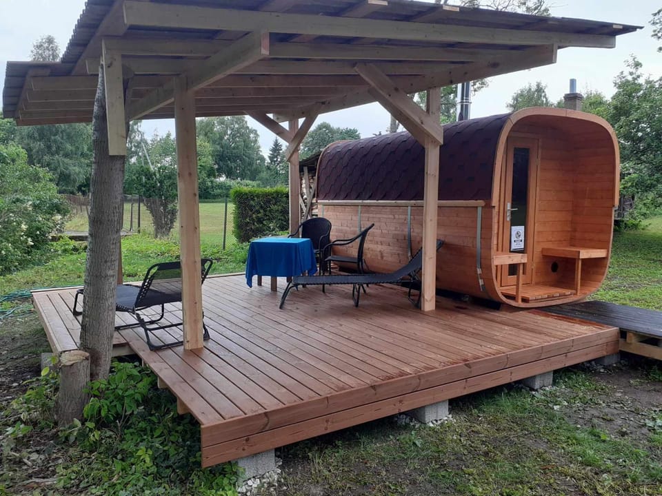 Cousy historical house with sauna and hot tube House in Estonia