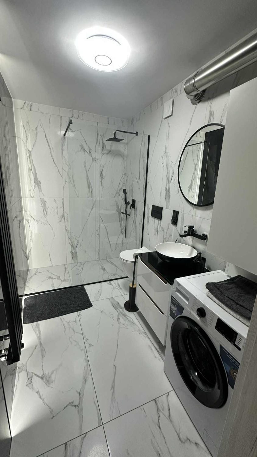 Shower, Bathroom, washing machine