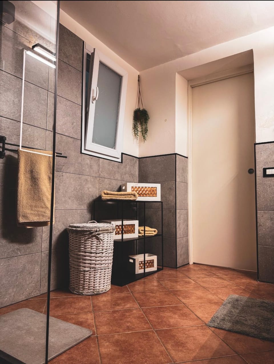 Shower, Bathroom, towels, wardrobe