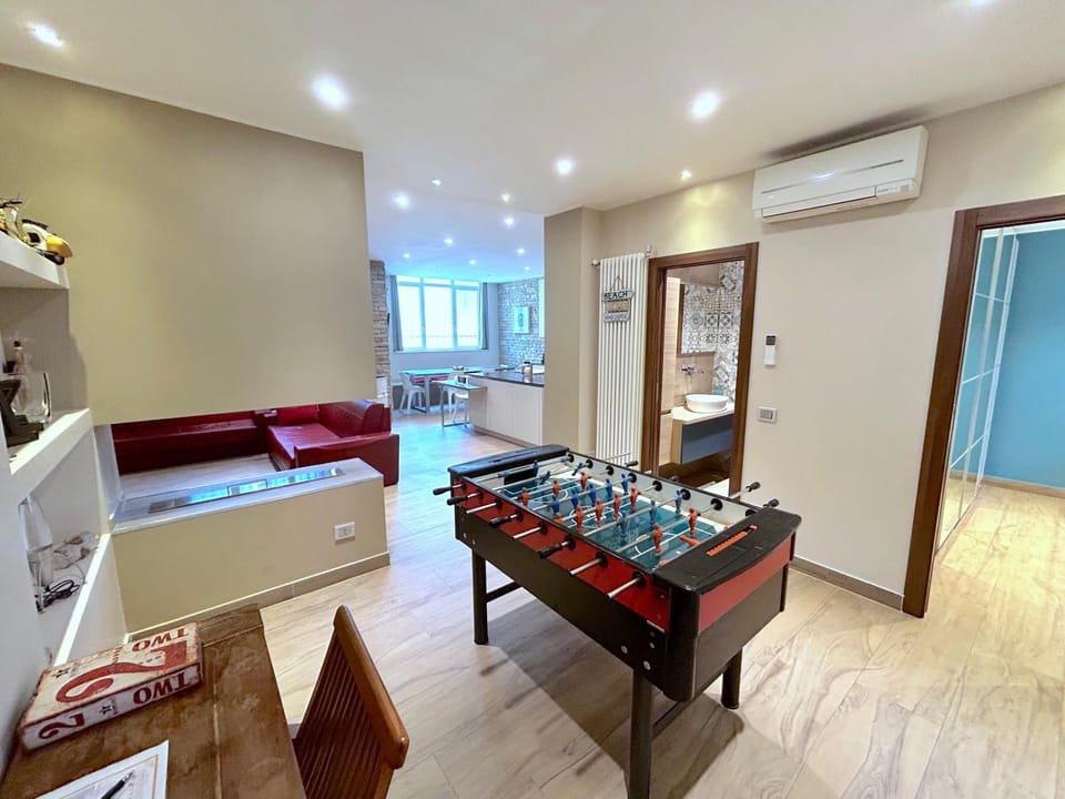 Living room, air conditioner