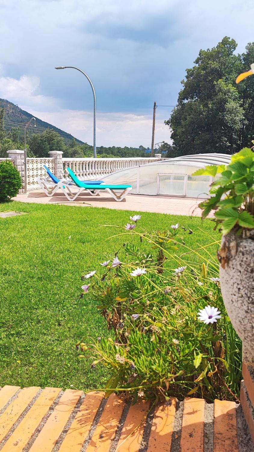 Day, Natural landscape, Pool view, Swimming pool, sunbed