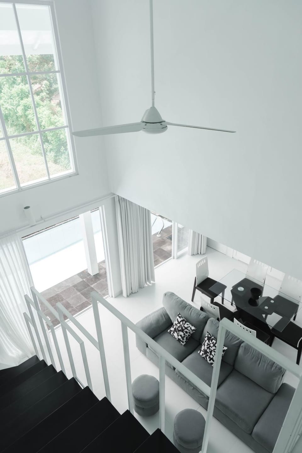 View (from property/room), Living room, Garden view, Garden view