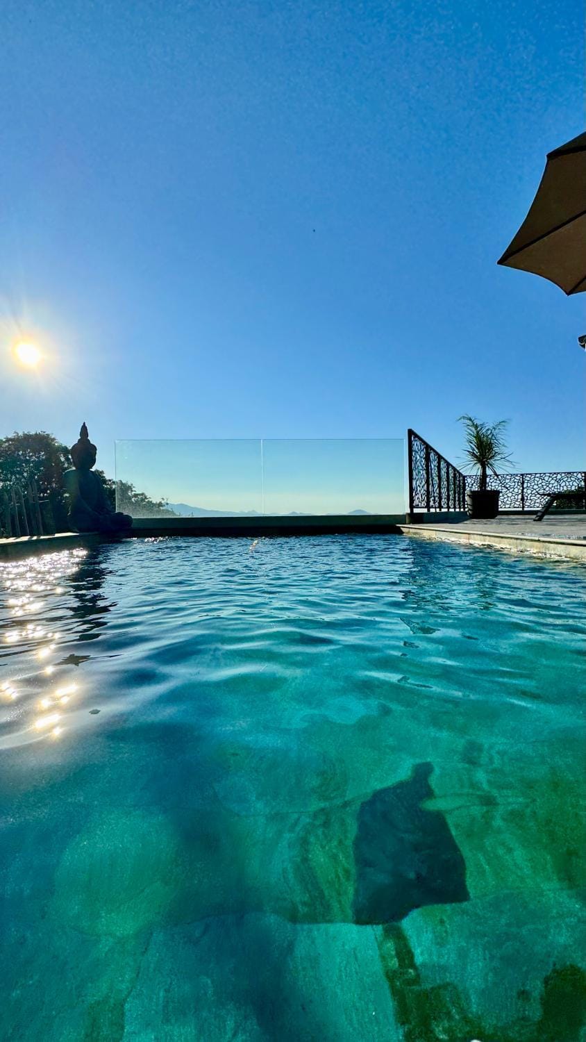 Day, Natural landscape, Pool view, Sea view, Swimming pool, Sunrise, Sunset, sunbed