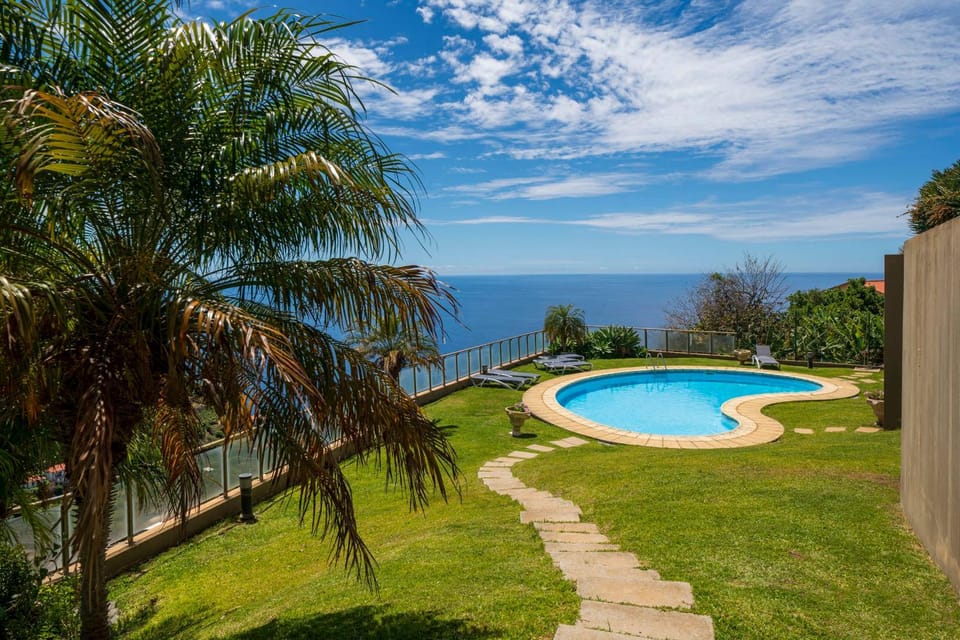 Garden, Swimming pool, sunbed