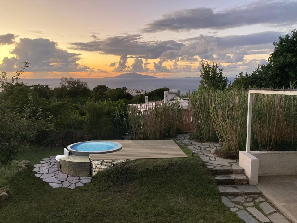 Patio, Hot Tub, Garden view, Sea view, Open Air Bath