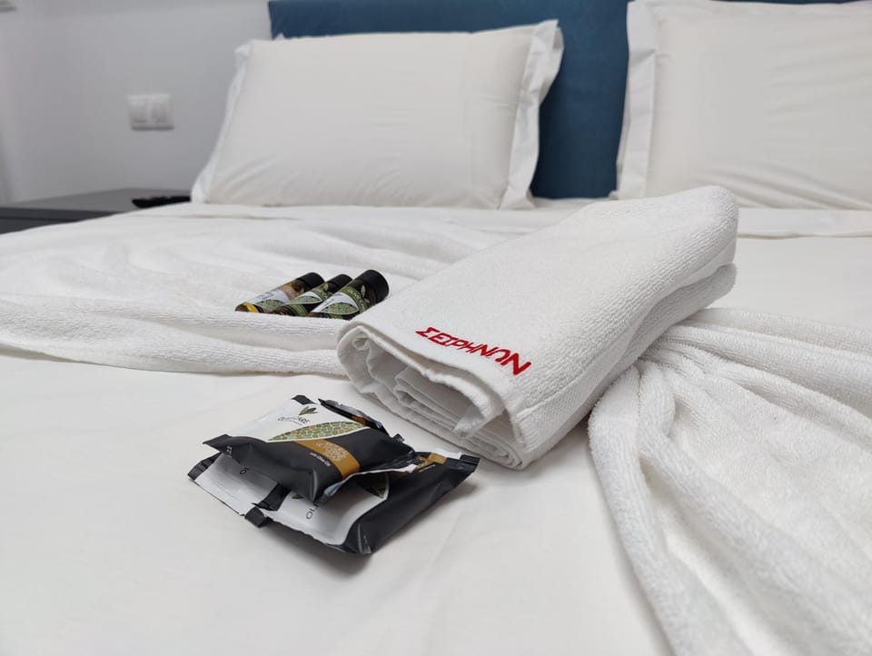 Decorative detail, towels