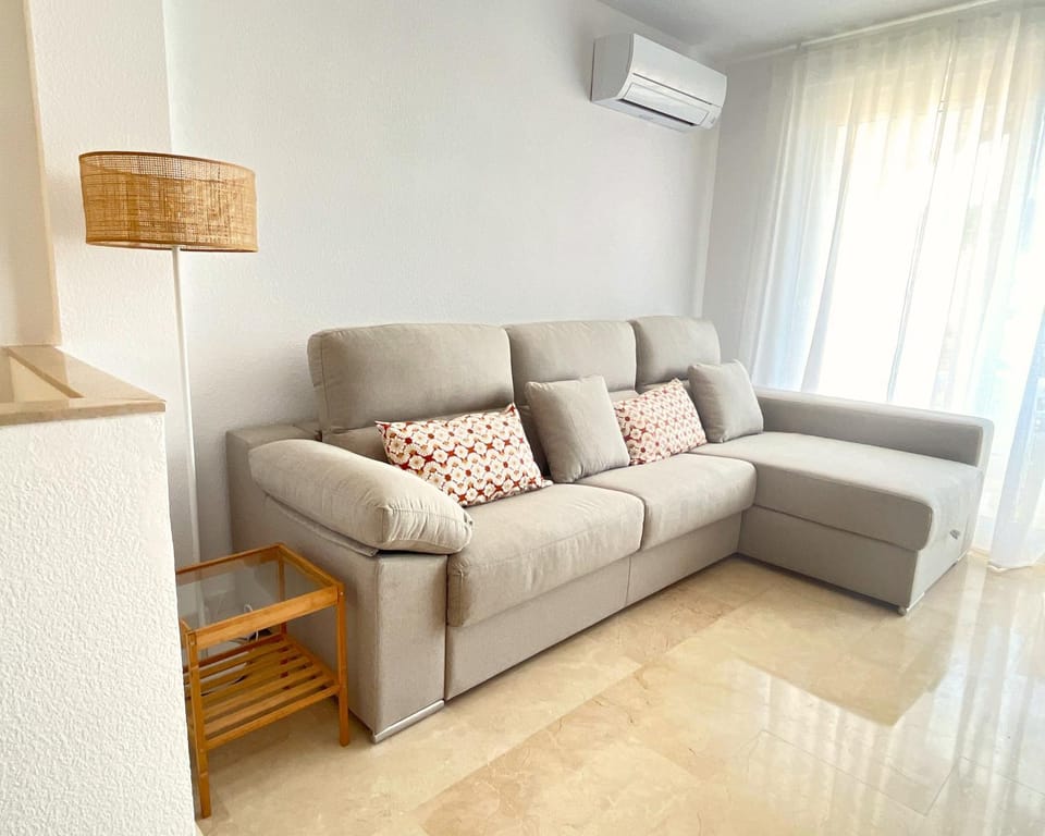 Living room, air conditioner