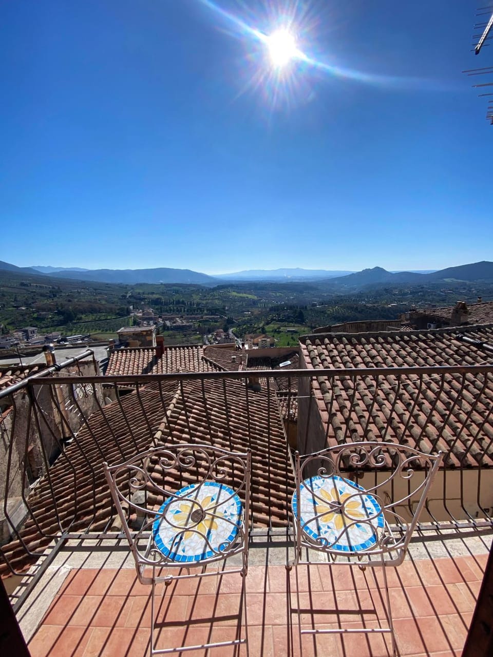 Natural landscape, Balcony/Terrace, Mountain view