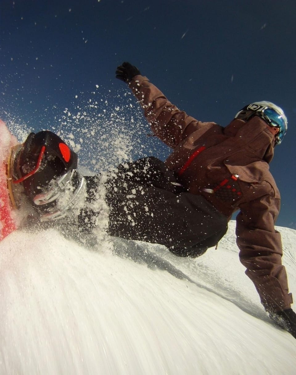 Winter, Skiing