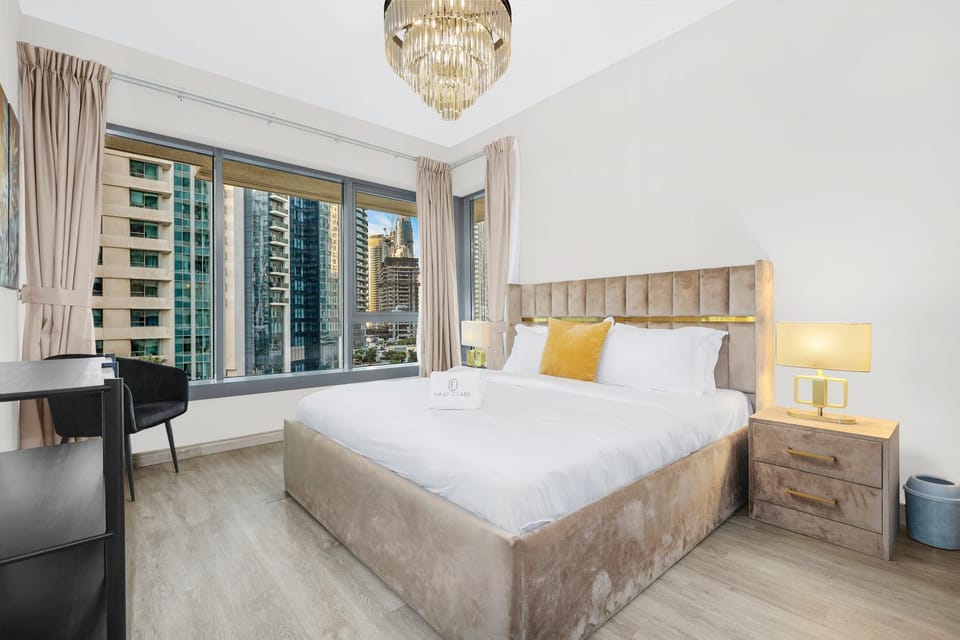 2BR Burj View with Balcony, Pool, Gym & Walk to Dubai Mall Apartment in Dubai