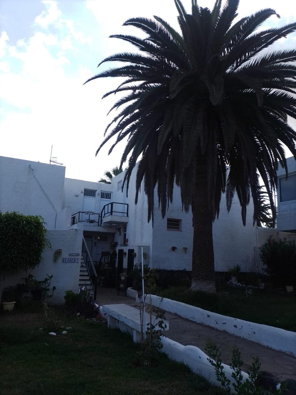 Property building, Garden view