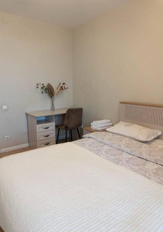 Bed, Balcony/Terrace, Bedroom, air conditioner