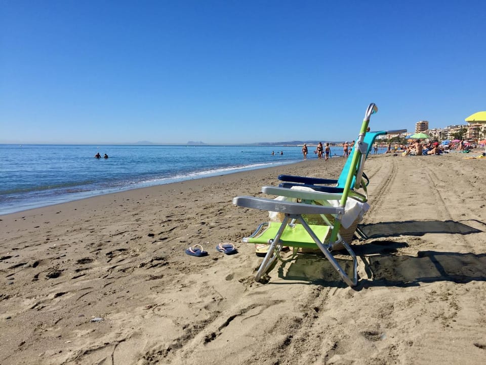 Spring, Beach, Time of day