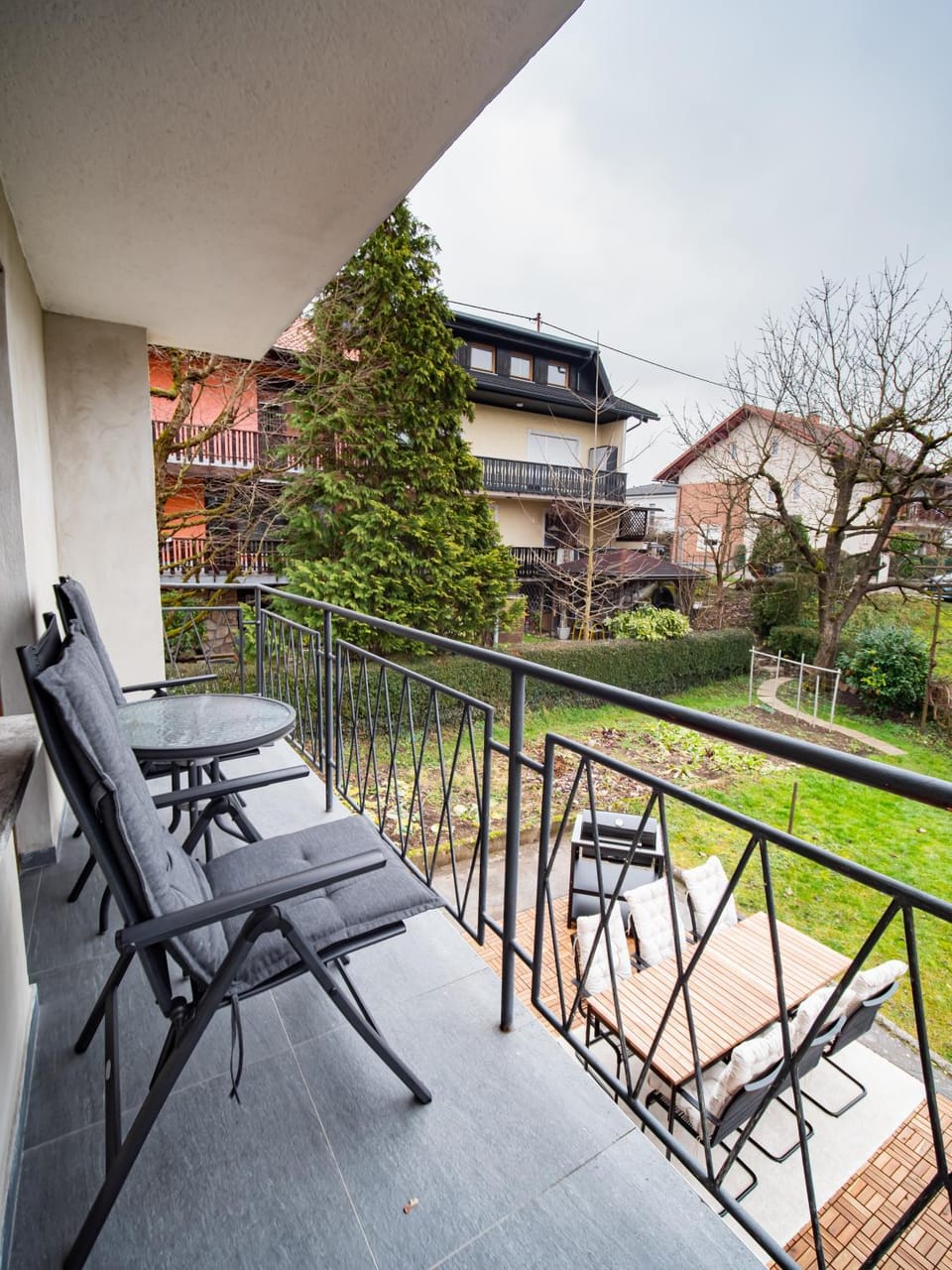 Patio, Garden, View (from property/room), Balcony/Terrace, Seating area, Garden view