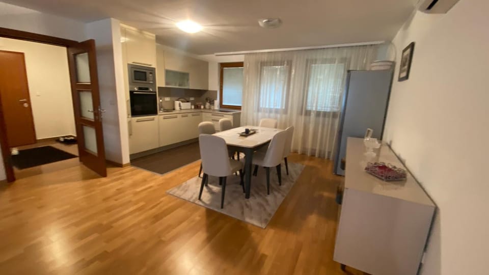 Bed, TV and multimedia, Kitchen or kitchenette, Living room, Seating area, Dining area, minibar, oven