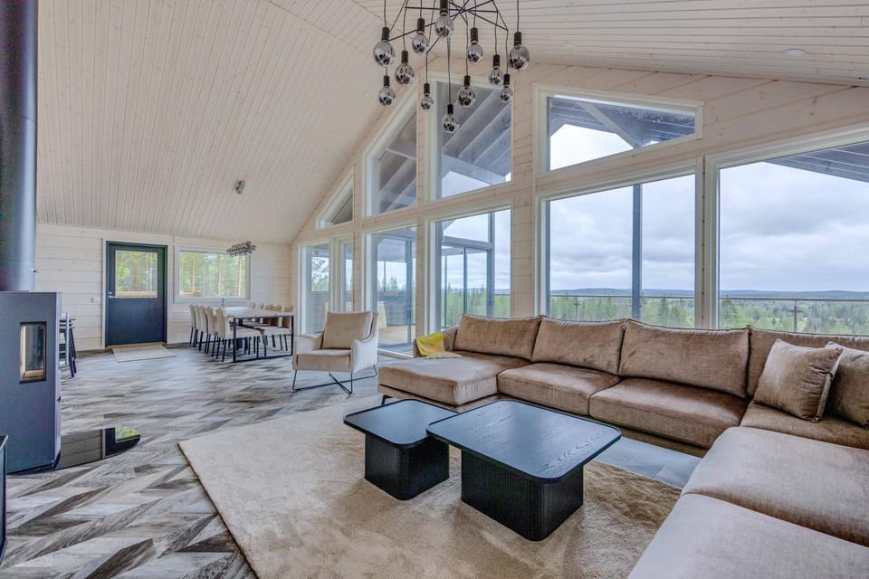 Natural landscape, Living room, Seating area