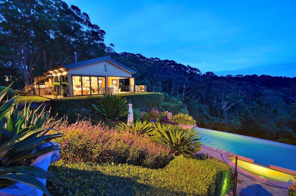 Property building, Natural landscape, Swimming pool