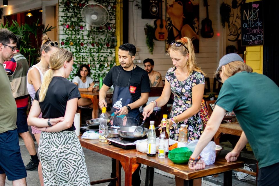 Activities, Food, group of guests