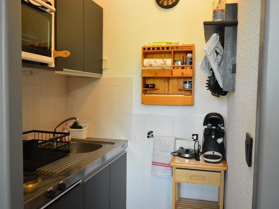 Studio 4 pers., proche pistes (80m) & centre village (200m), bien équipé, animaux acceptés - FR-1-733-57 Apartment in Notre-Dame-de-Bellecombe