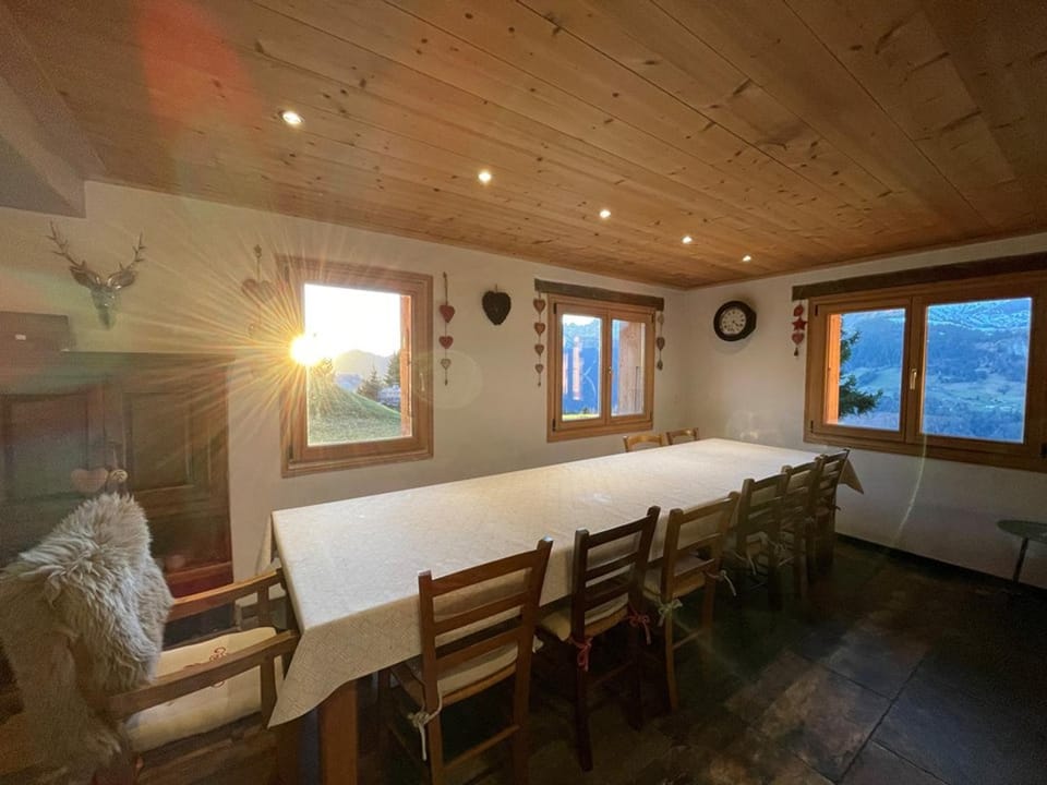 Chalet chaleureux pour 12 personnes avec WIFI et cheminée - FR-1-733-76 Chalet in Notre-Dame-de-Bellecombe