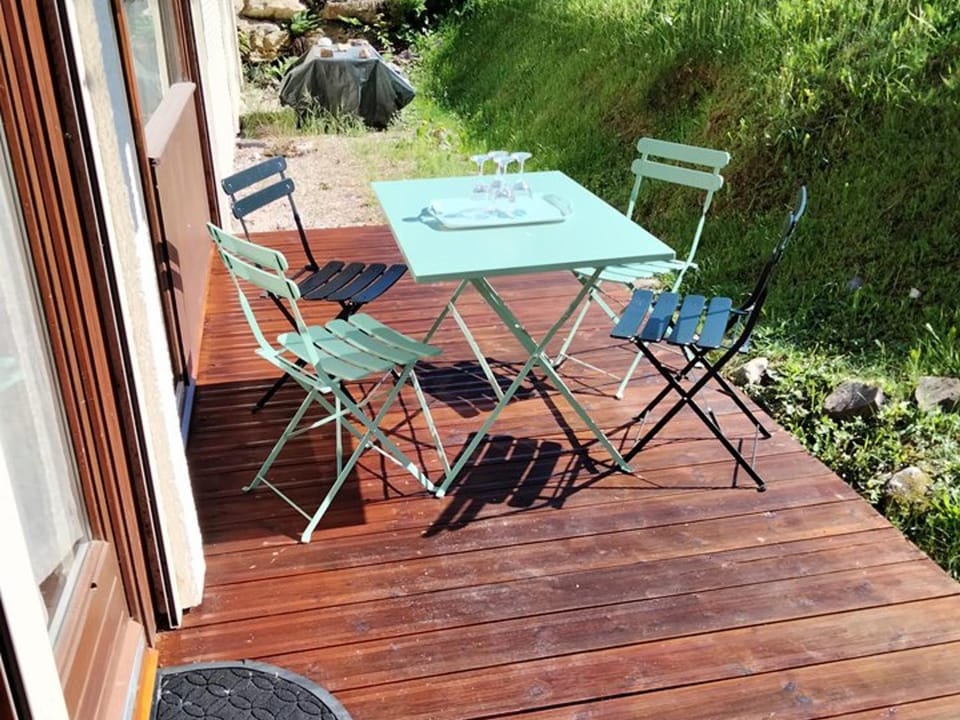 Charmant appart 4 pers. avec chambre indép., terrasse, Wi-Fi, parking, skis, proche Crest-Voland - FR-1-733-110 Apartment in Haute-Savoie